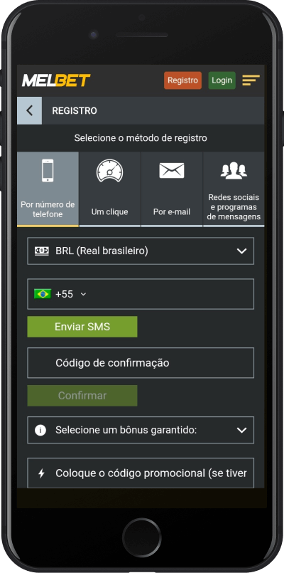 melbet registre-se por numero de telefone