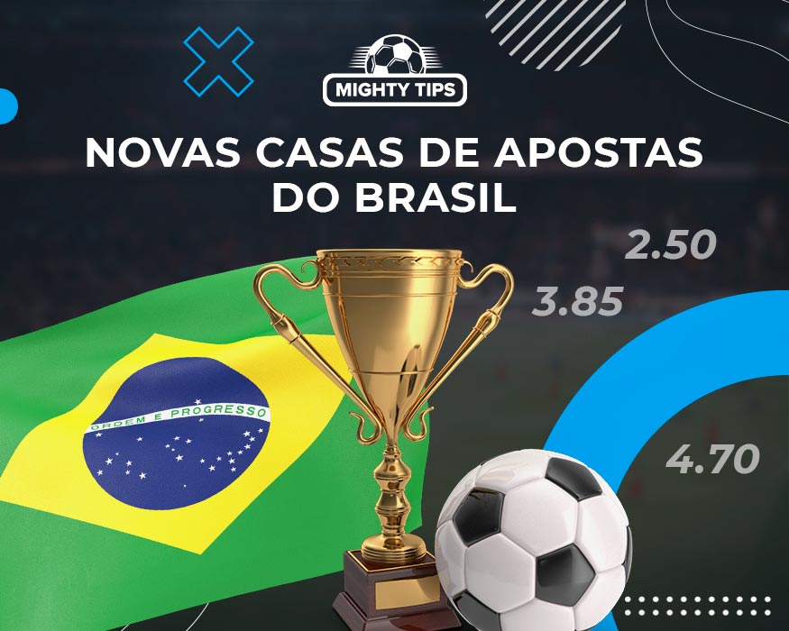 Gráficos de bloco 'Guia para novas casas de apostas do Brasil'