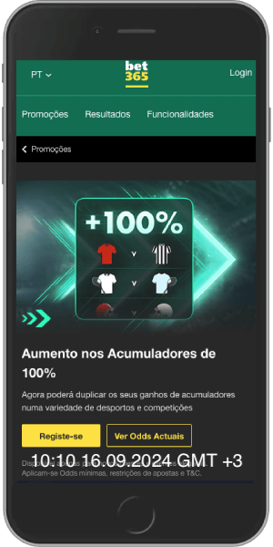 Captura de tela de uma página com bônus de acumulador aumentado de 100%