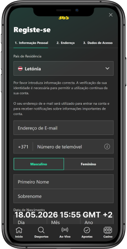 bet365 informacao pessoal